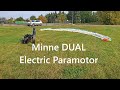 Minne DUAL Electric Paramotor World first Folding PPG