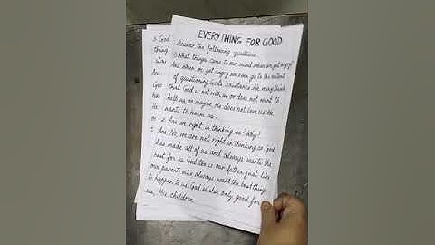 CLASS 4 MORAL SCIENCE PART 3