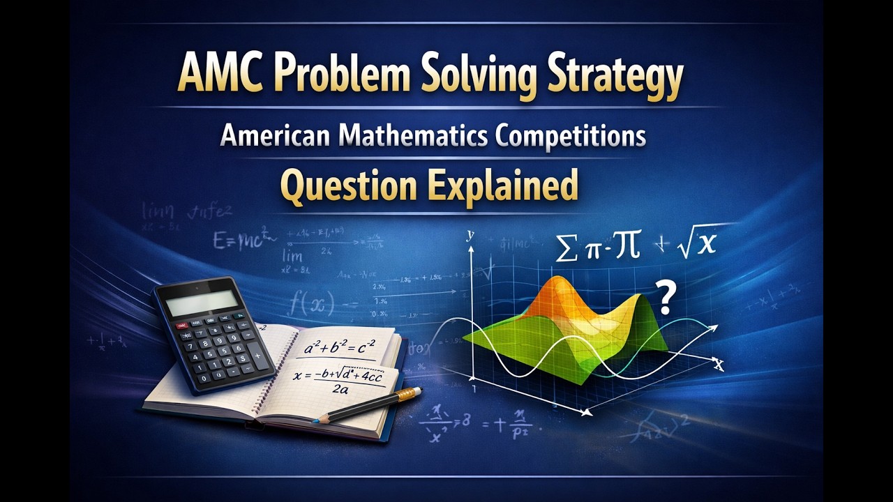 AMC Question Solution Deep Dive | American Mathematics Competitions ...