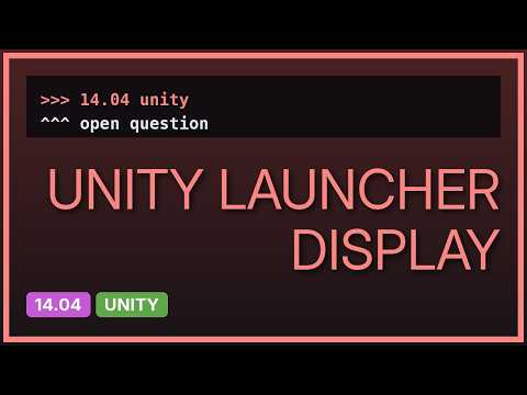 Ubuntu: Ubuntu 14.04 - no Unity, no Launcher, no Dash
