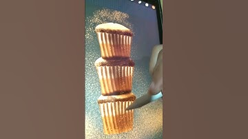 Drawing Cupcakes With Ipad Part 2 #shorts #procreate