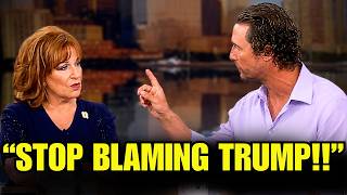 Joy Behar SHUT DOWN By Matthew McConaughey After Asking This ONE Question on live tv .... OMG!!!