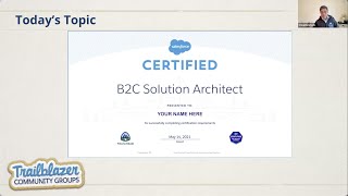 How to Pass the B2C Solution Architect Exam:  London SFMC (Marketing Cloud) April '23 Meetup