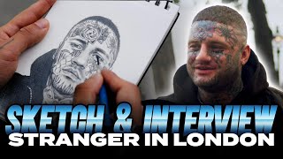 Sketching A Stranger’s Portrait Realistically While Hearing Their Life Story | Jack