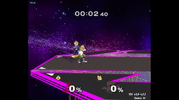 Alternate version of my wavedash method vs ambiguous DI