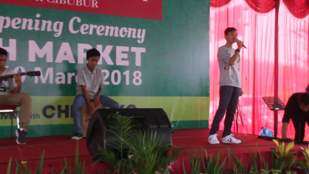 Peentas Seni di peresmian Fresh market 9 Maret 2018 MVI 9936