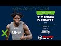 Live reaction to utep lb tyrice knight getting drafted by the seattle seahawks