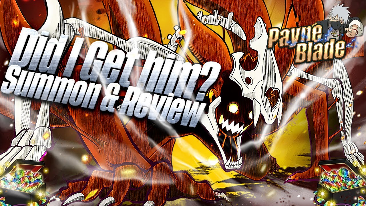 6 Tail Naruto Summon - Review and Summon! Naruto x Boruto Ninja