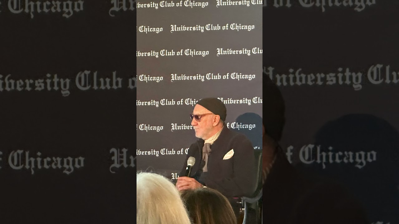 Pete Townshend at The University Club of Chicago Talking Tommy
