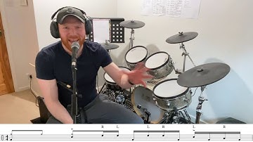 Drum Fill Of The Week 04/02/2021 - Nice, Simple Linear Backbeat Fill!