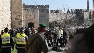 Three Israelis stabbed, attackers killed: police
