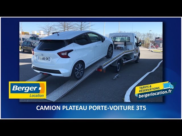 Plateau porte-voitures 12T - Berger Location