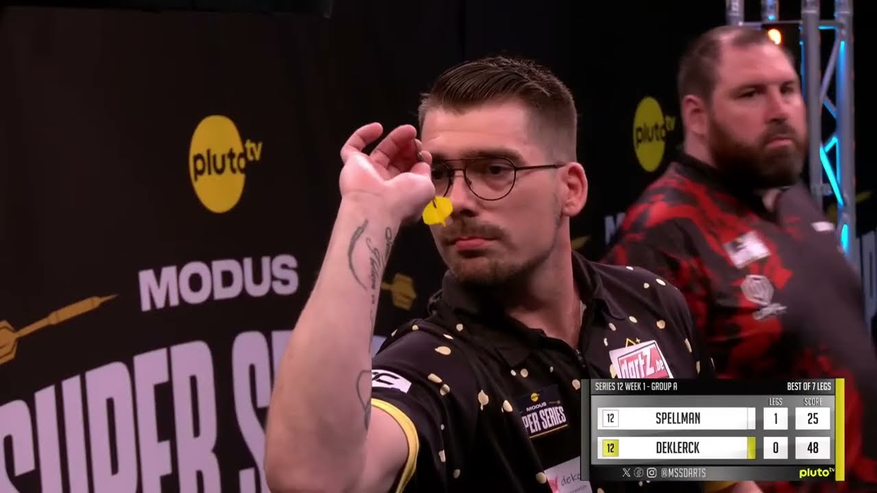 Alex Spellman vs Stijn Deklerck Highlights / MODUS Super Series 12 Week 1 Group A Session 1