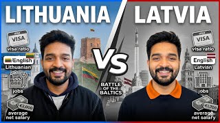 Lithuania vs. Latvia: Which is ACTUALLY Better? 🇱🇹 vs 🇱🇻