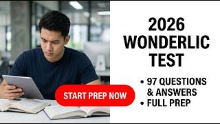 Pass The 2026 Wonderlic Test Fast 97 Real Practice Questions And Answers