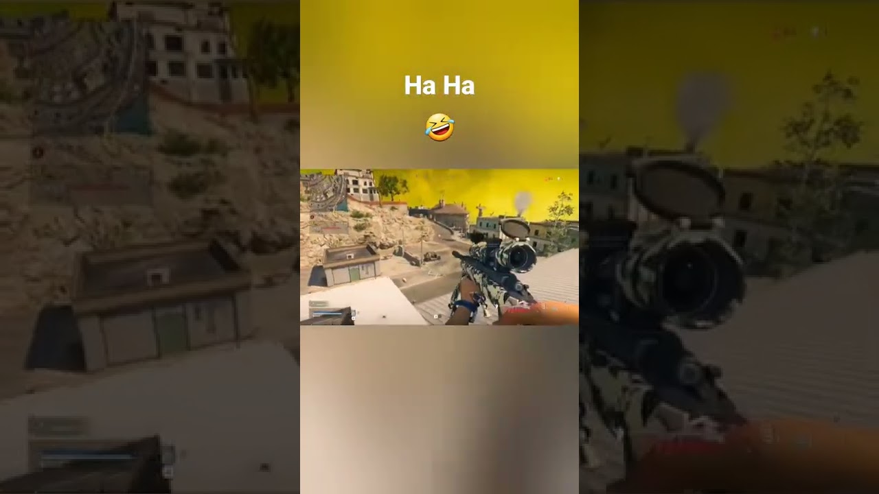 funny warzone sniper clip 🤣😭