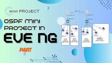 OSPF Mini Project In EVE NG Part 5 | CCNA 200-301 V1.1 | OSPF Lab | Mini Project