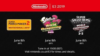 Nintendo 2019 World Championship Tournaments