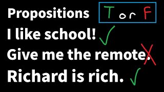 What Is A Proposition? - Discrete Math