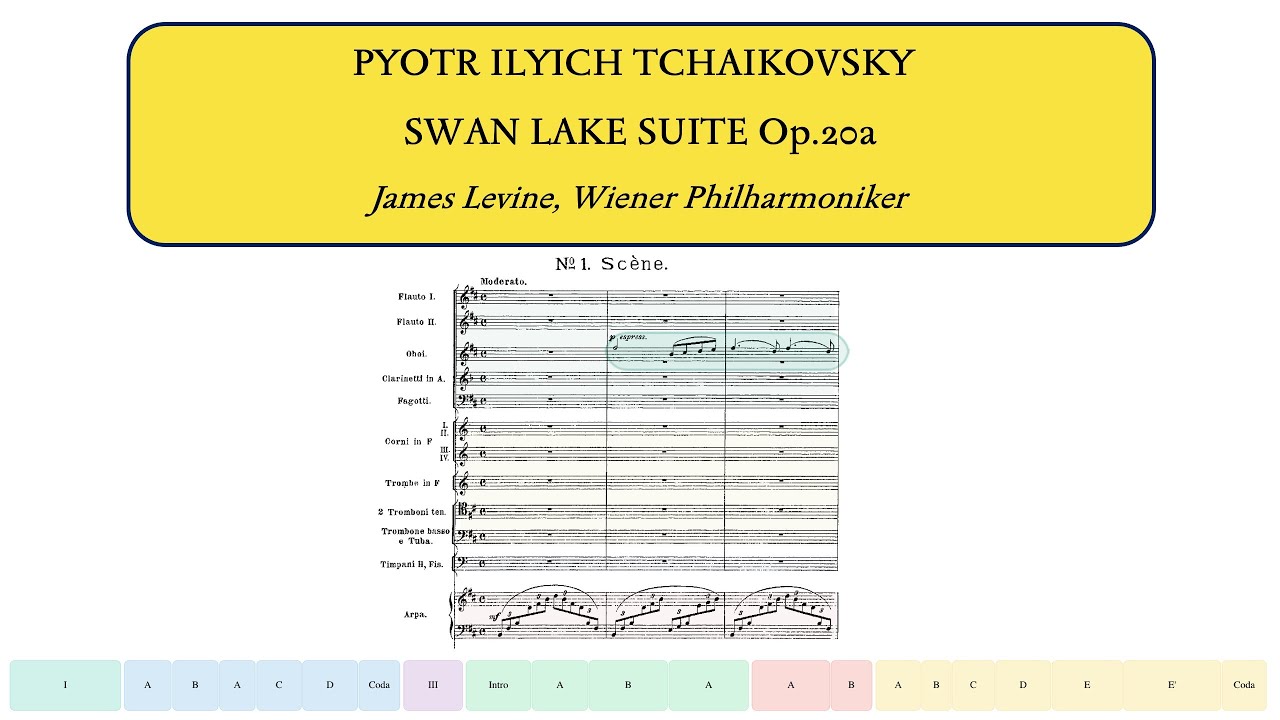 Tchaikovsky, Swan Lake Suite, Op.20a (James Levine, Wiener Philharmoniker)