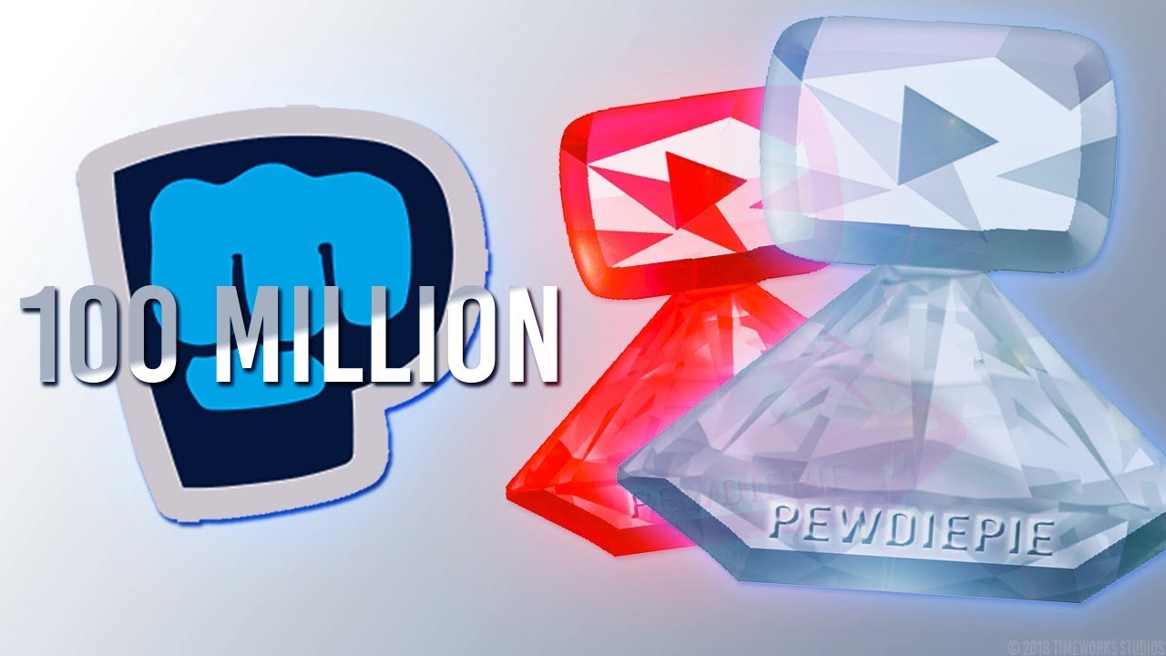 Pewdiepie S 100 Million Subscriber Play Button Youtube