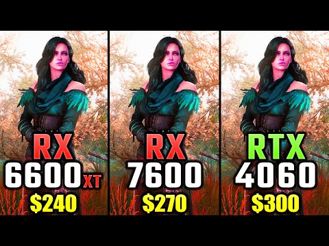 RX 6600 XT vs RX 7600 vs RTX 4060 - Which GPU is Better Value for Money?