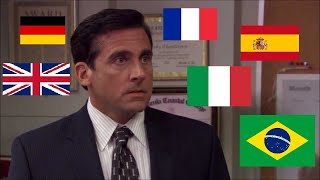 The Office 'NO GOD PLEASE NO' in different languages