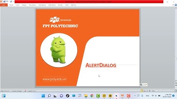 GUI Session05 Hướng dẫn sử dụng AlertDiaLog Android