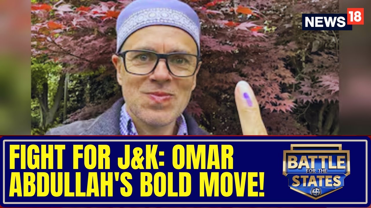 Jammu Kashmir Elections | Omar Abdullah Contests from Ganderbal and Budgam | Jammu & Kashmir Polls