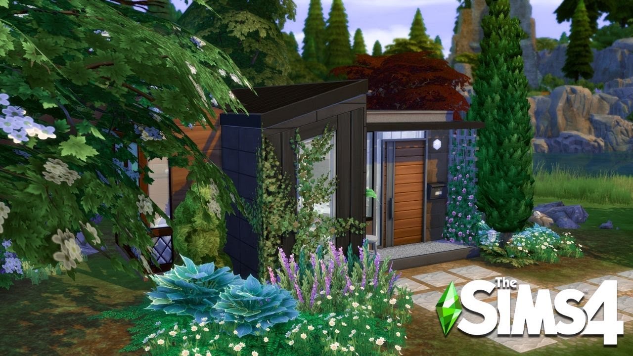 Food Blogger Tiny House | NO CC | The Sims 4 Speed Build - YouTube