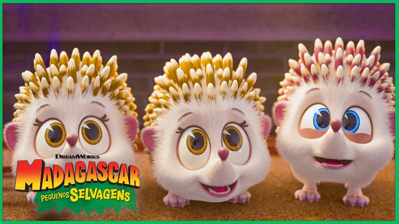 Ouriços Travessos 🦔 | DreamWorks Madagascar em Português