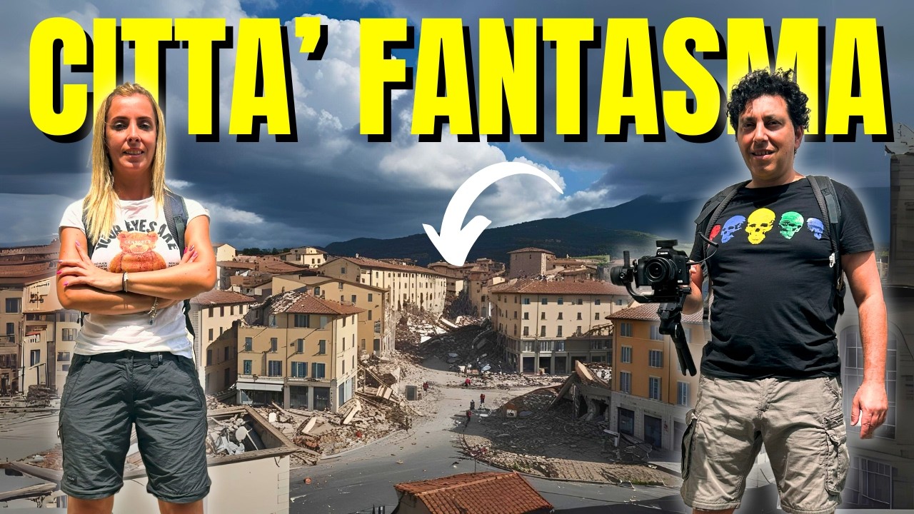 CITTA'  FANTASMA DOPO IL TERREMOTO