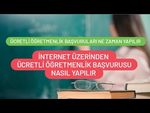 2024 Ücretli Öğretmenlik Başvurusu Nasıl Yapılır