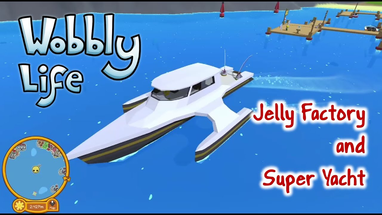 super yacht in wobbly life