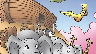 Noah’s Ark and the Big Flood Bible story for kids read loud