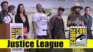 Justice League 2016 Comic Con Panel gal Gadot Ben Affleck Henry Cavill