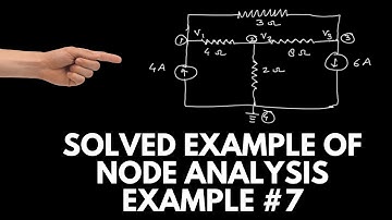Nodal Analysis problems in Hindi || Problem #7 ||