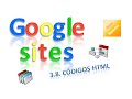 Curso de Google Sites: 3.8. Código HTML para insertar gadgets. Vídeo tutorial (gratis)