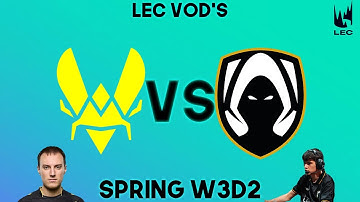 VIT vs  TH   Week 3 Day 2   LEC Spring Split   Vitality vs  Team Heretics 2023