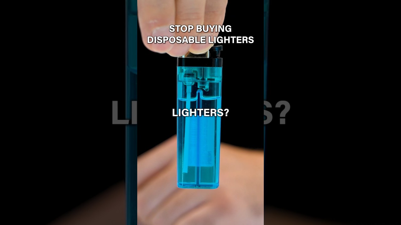 If you buy disposable lighters…WATCH THIS! 