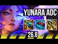 YUNARA &amp; Lulu vs MISS FORTUNE &amp; Nami (ADC) | 64K damage, 5k gold comeback | EUW Master | 26.8