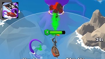 Pirate Raid - Caribbean Battle - Gameplay All Levels Walkthrough Android, iOS