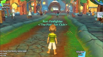 Free Realms funny code!Must see it