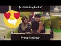 TUMABI SI JM KAY FYANG KASI NALULUNGKOT ANG MUKHA NI FYANGE😂UMAMIN NA KAYO JMFYANG