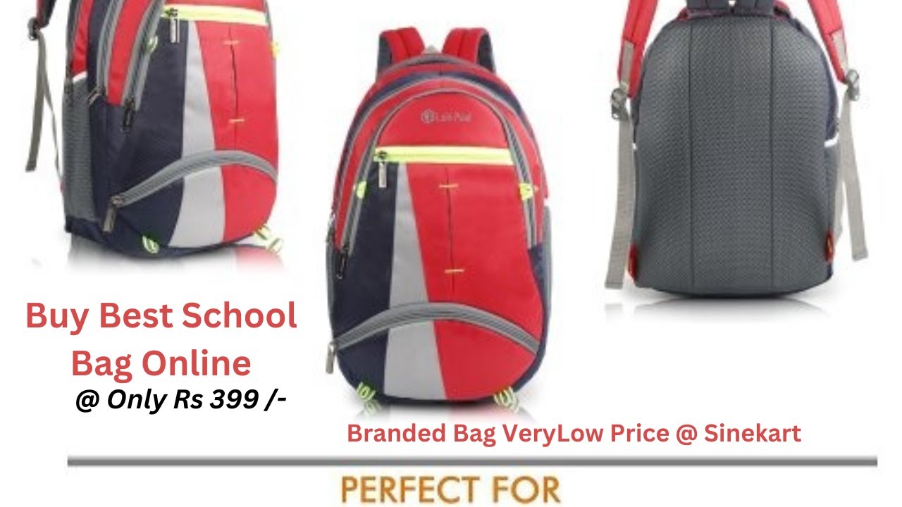 Best School Bags Easy to Carry Sinkekart YouTube