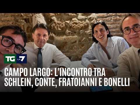 Video Campo largo, l'incontro tra Schlein, Conte, Fratoianni e Bonelli: A lavoro per cambiare l'Italia