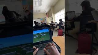 drifting on minecraft education edition on a chromebook in school during music class (goofy ass💀)