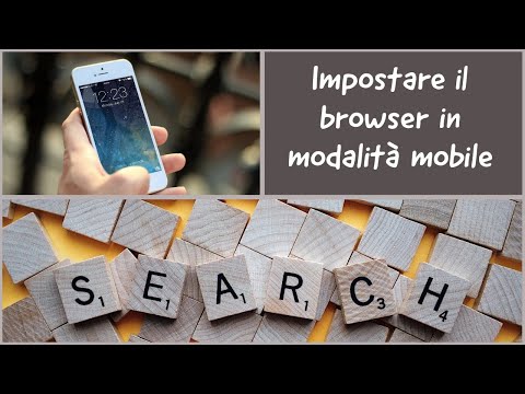 Video: Come Configurare Il Browser Sul Telefono