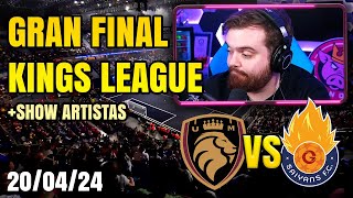 GRAN FINAL DE LA KINGS LEAGUE + SHOW DE ARTISTAS DESDE EL WIZINK