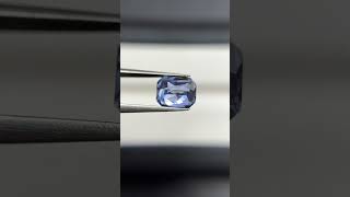 Blue sapphire no heated 4.07 loupe clean very good luster glass body transparent #gemstone